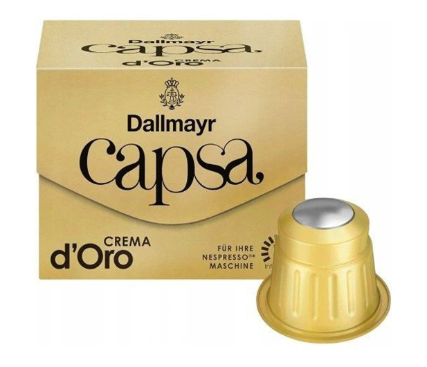 Dallmayr Kawa CAPSA Nespresso CREMA D'ORO 10x10x0,056g - 1526817 - zdjęcie 4